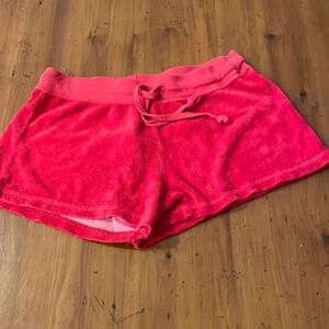 Lucy In The Sky mini red shorts size small